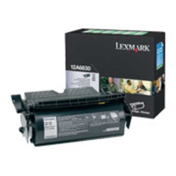 Lexmark Toner Cartridge - Black - 7,500 Pages @ Approximately 5% Coverage 12A6830